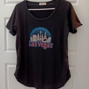 Black Las Vegas Tee Shirt